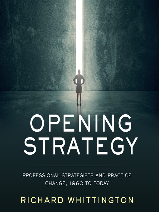 Title details for Opening Strategy by Richard Whittington - Wait list